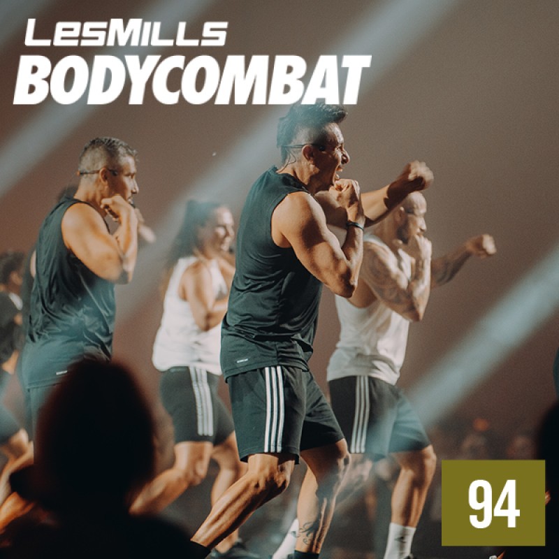 Hot Sale LesMills Q1 2023 BODY COMBAT 94 releases New Release DVD, CD & Notes
